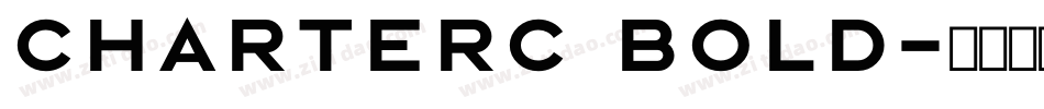 CharterC Bold字体转换